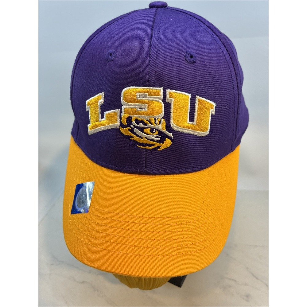 Captivating Headwear Louisiana State University LSU Tigers Strapback Hat